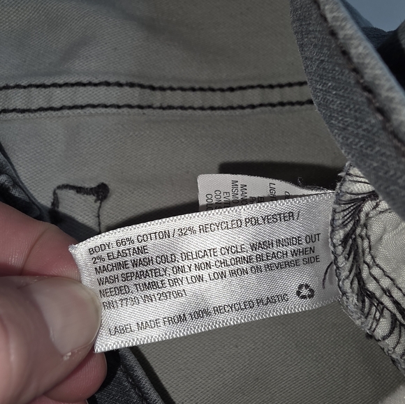 Goodfellow & Co Men's Gray Skinny Total Flex Jeans Size 34Wx30L BT2930 - Picture 9 of 10